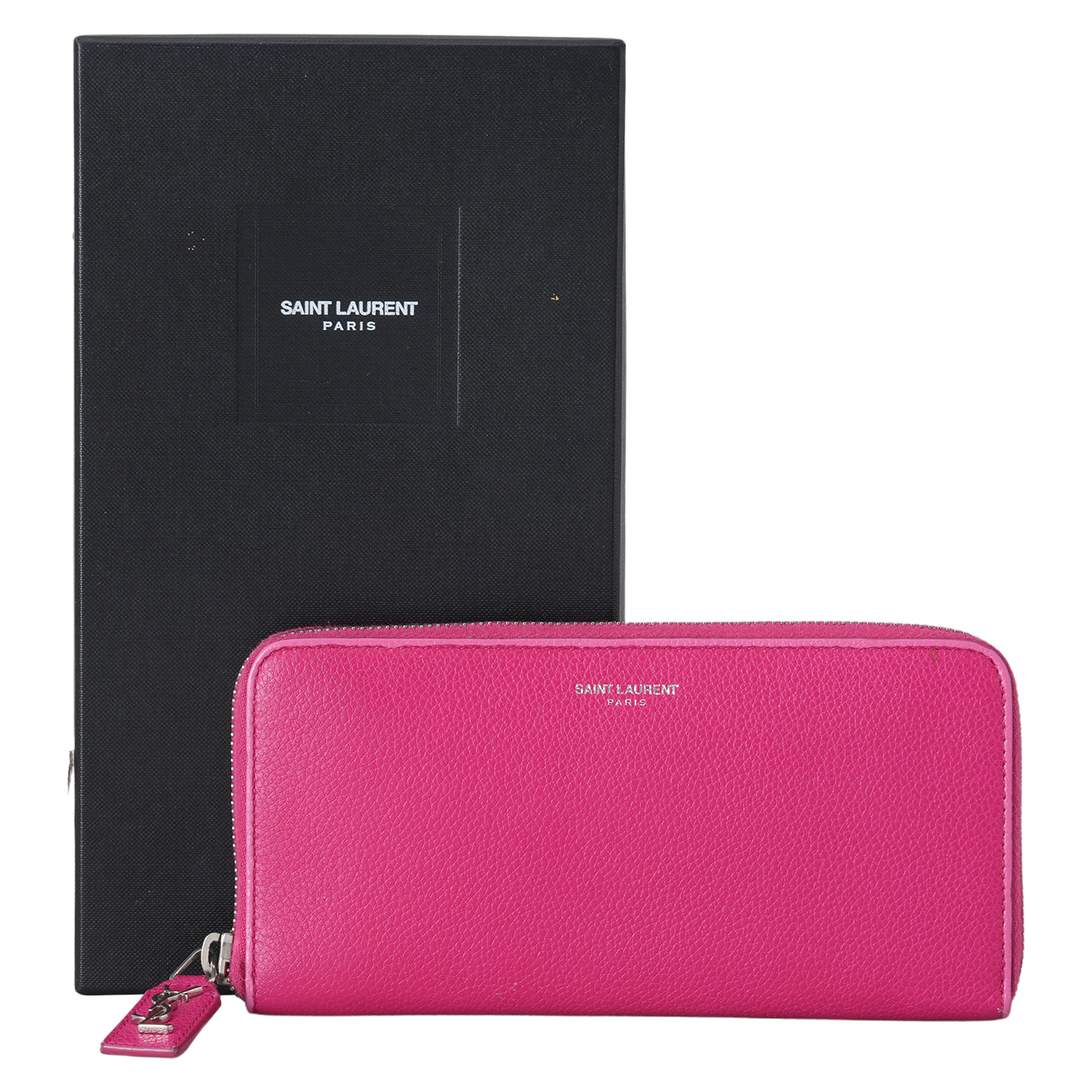 YVES SAINT LAURENT(USED)생로랑 414680 리브고쉬 장지갑